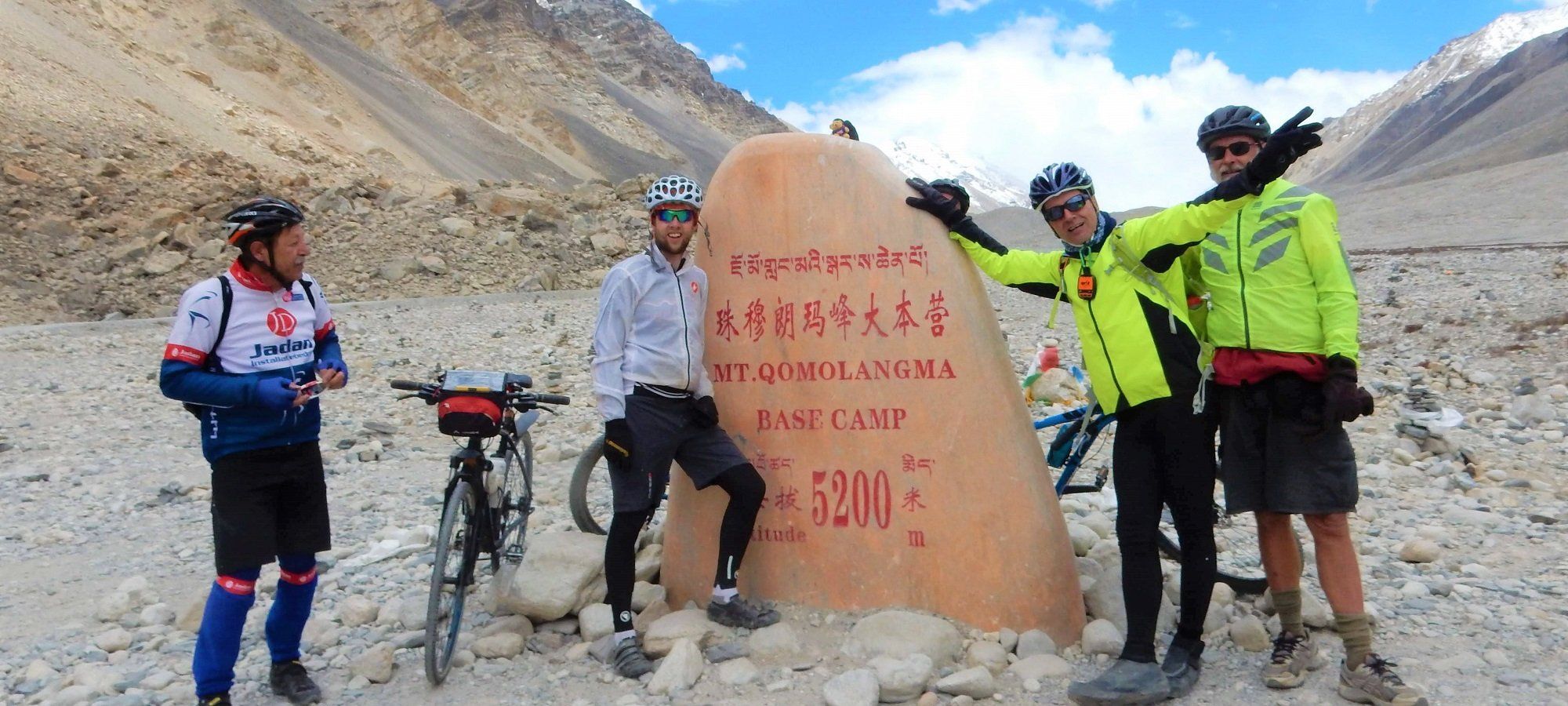Next to Base Camp Everest